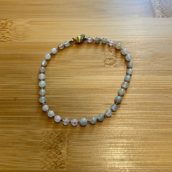 EUC Beatrice Valenzuela Morganite Bracelet 8” - Picture 3 of 7